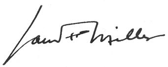 PAUL DAVID MILLER SIGNATURE